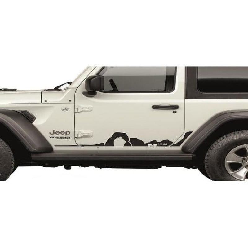 Mopar 82215730 1941 Mountain Body Side Graphic – Low Gloss Black
