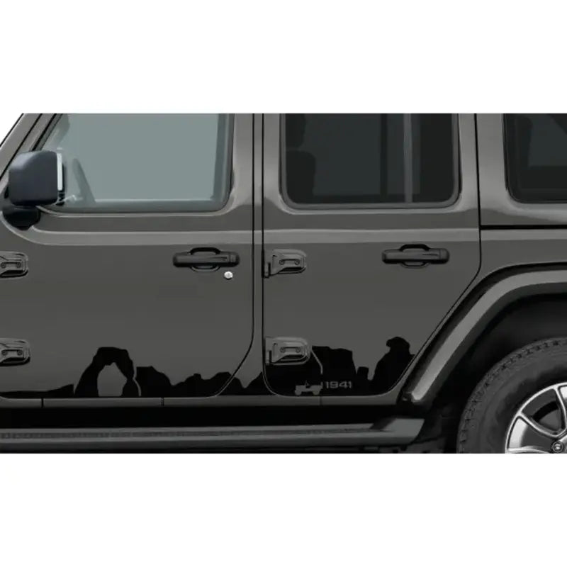 Mopar 82215732 1941 Mountain Body Side Graphic – Low Gloss Black