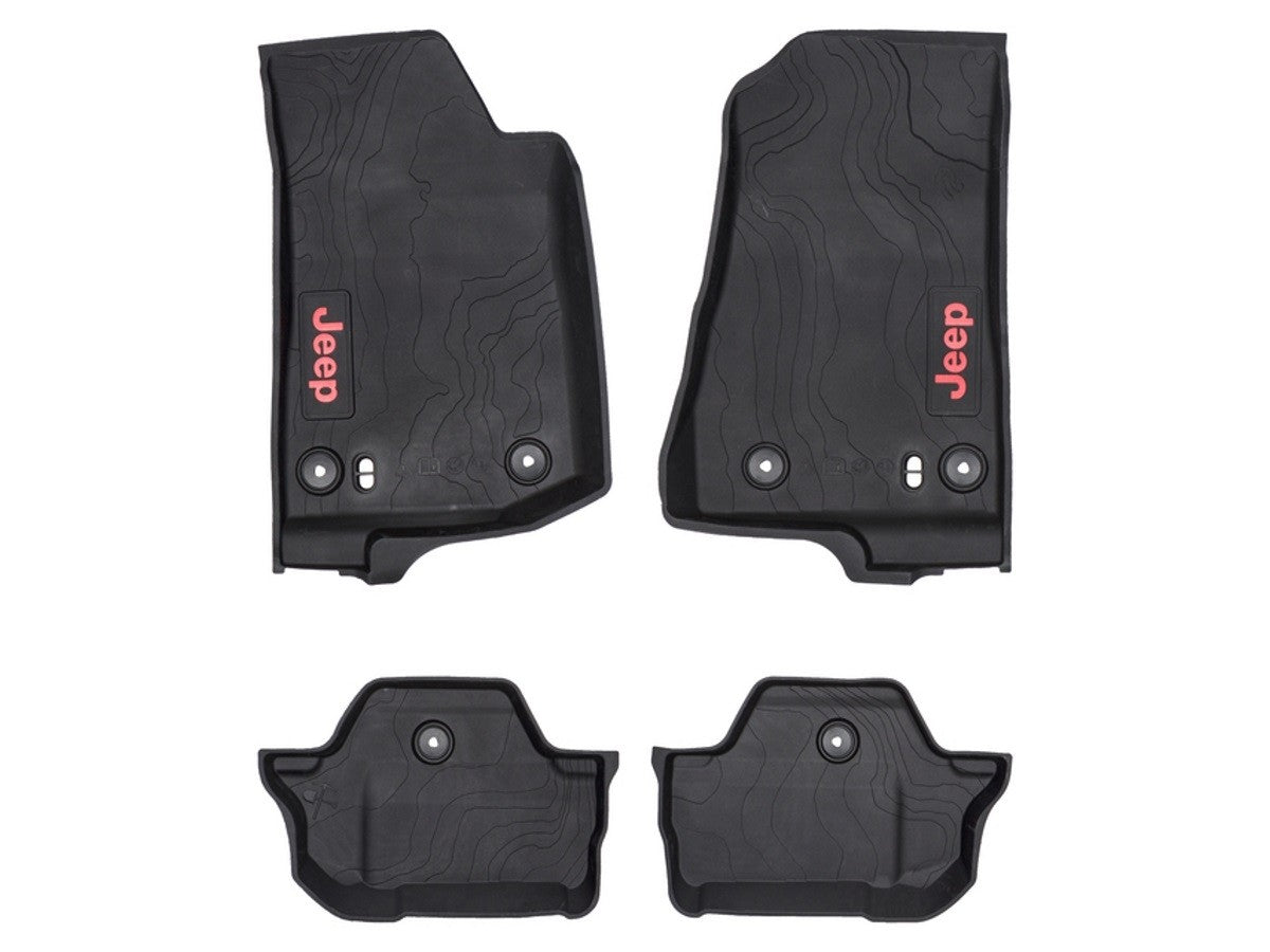 All Weather Floor Mats - Two Door
