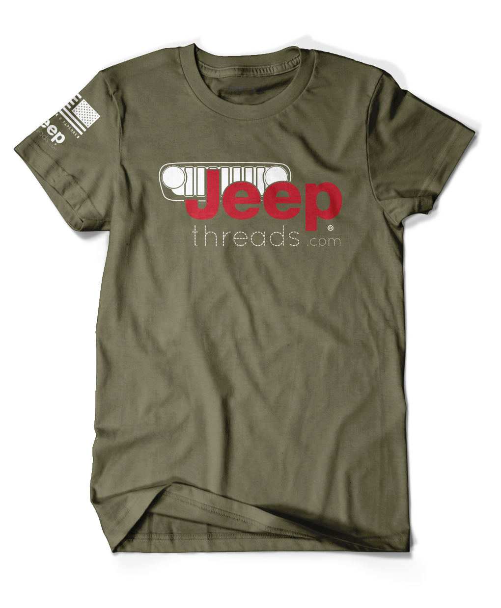 Army Green Original Jeep Threads T-Shirt