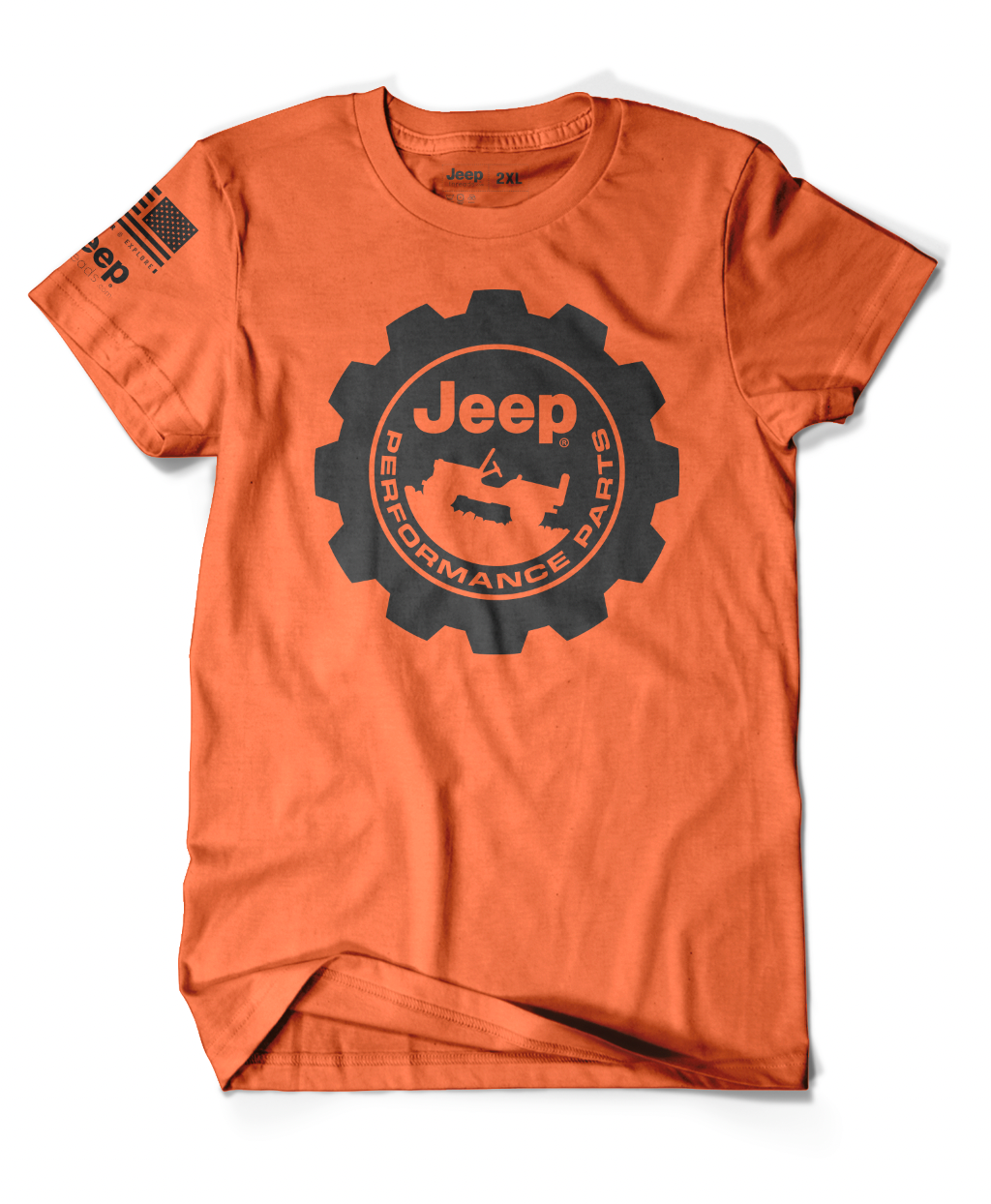 Orange Jeep Performance Parts T-Shirt