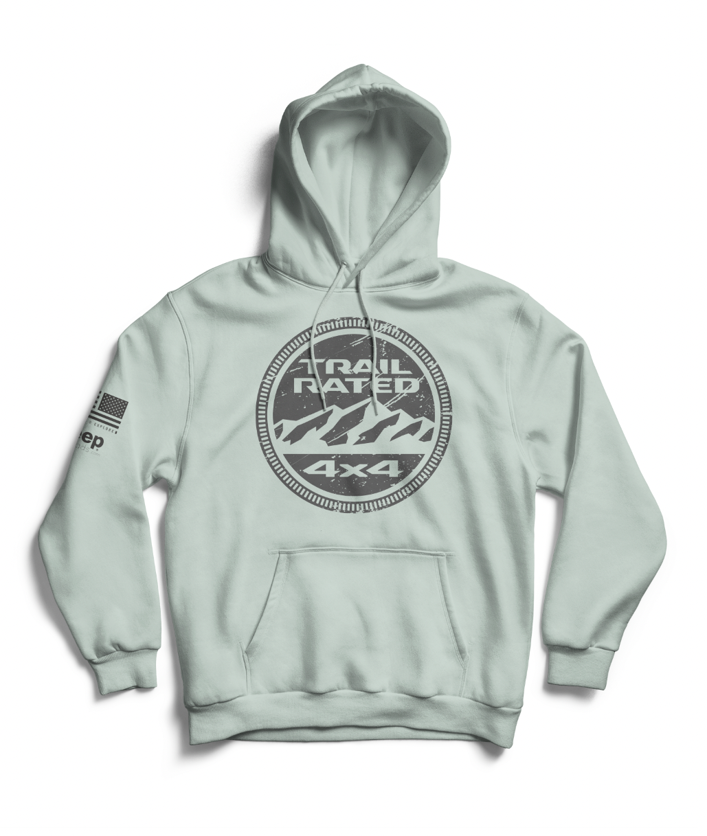 Dusty Sage Trail Rated 4x4 Hoodie