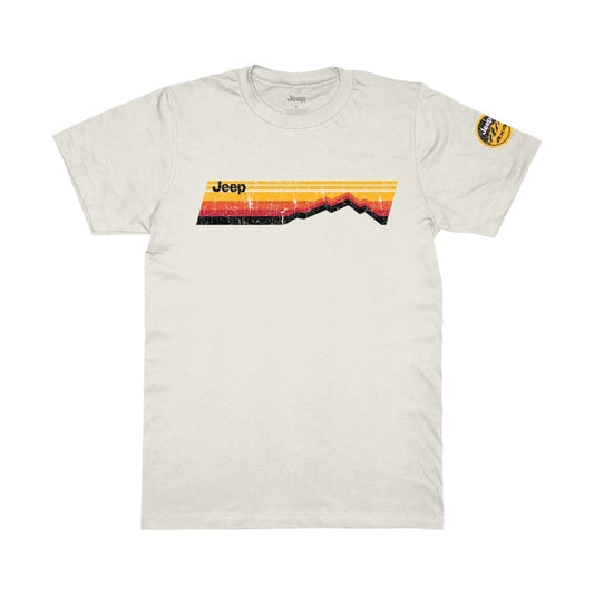 Unisex 4x4 Stripe Mountain T-Shirt