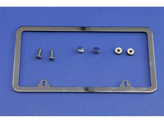 License Plate Frame Polished Without Logo