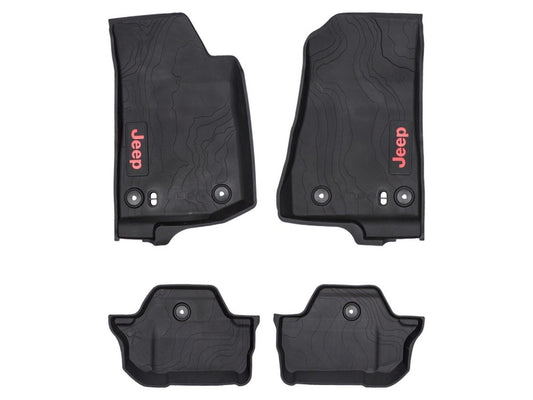 All Weather Floor Mats - Two Door