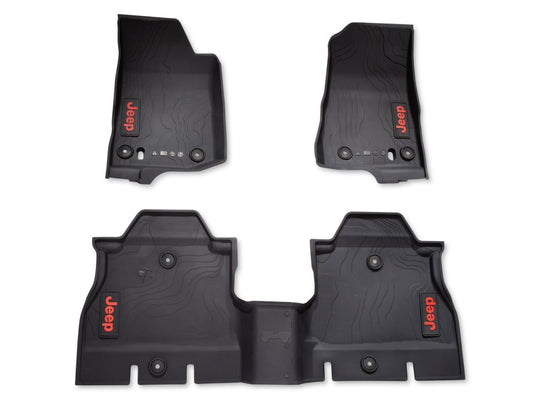 All Weather Floor Mats - Four Door