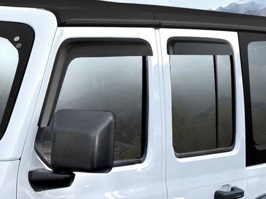 Side Window Air Deflectors - Four Door