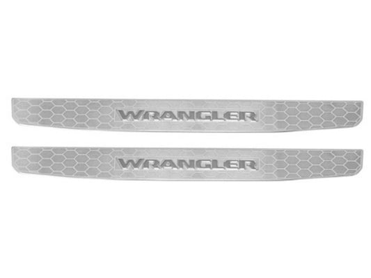 Door Sill Gaurds - Stainless Steel - Two Door