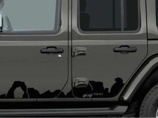 Moab Moutain Bodyside Graphic- Four Door