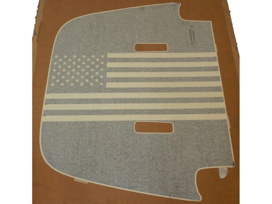 American Flag Hood Graphic