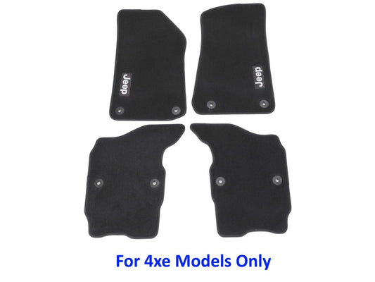 Premium Carpet Floor Mats - Four Door PHEV