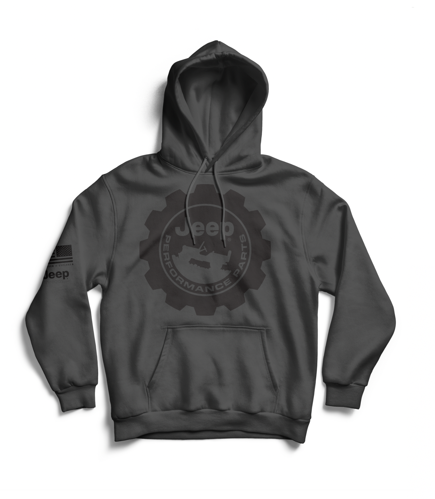 Jeep Performance Parts Hoodie - Gray
