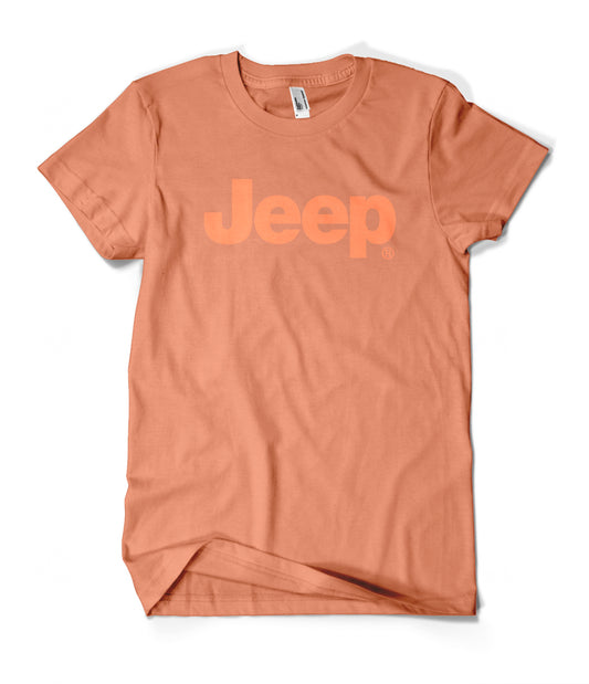 Ladies Salmon Jeep "There's Only One" T-Shirt