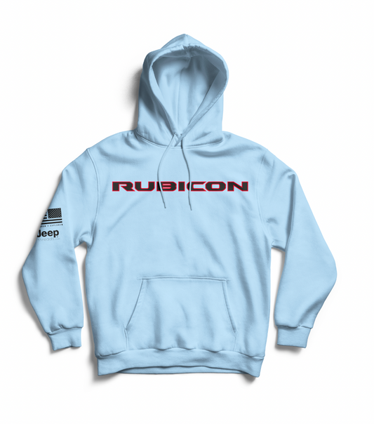 Blue Aqua Rubicon Hoodie