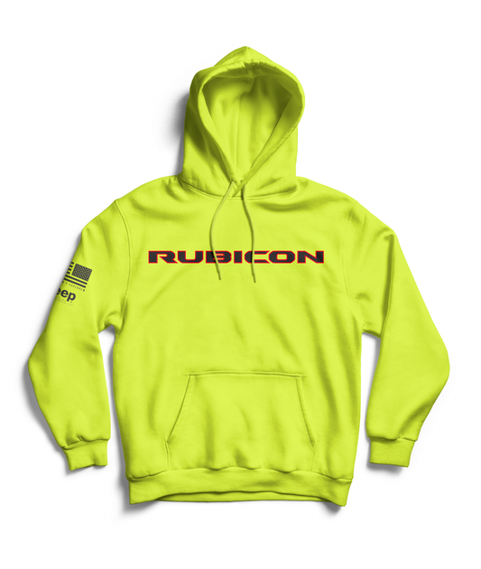 High Vis Yellow Rubicon Hoodie
