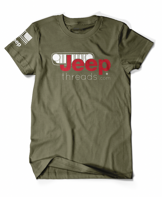 Army Green Original Jeep Threads T-Shirt