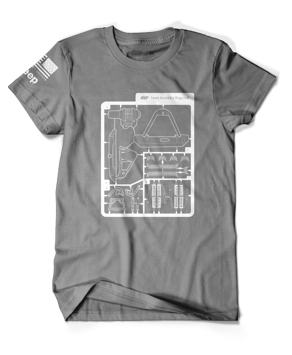 Charcoal Some Assembly Required T-Shirt