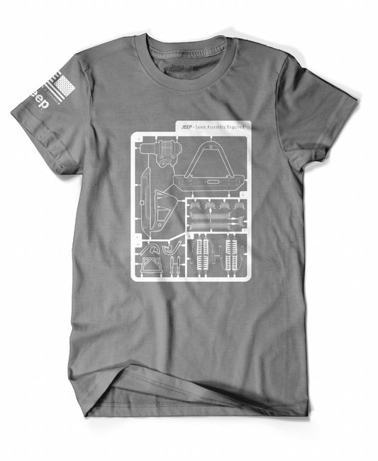 Charcoal Some Assembly Required T-Shirt