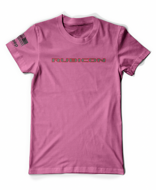 Ladies Pink RUBICON T-Shirt