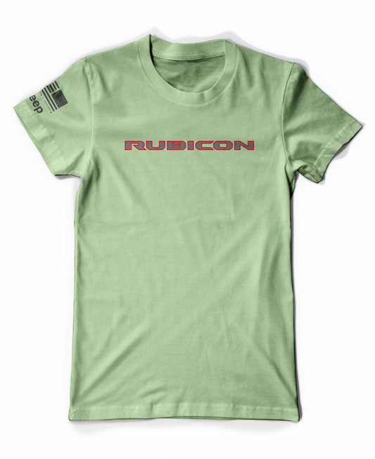 Ladies Green RUBICON T-Shirt