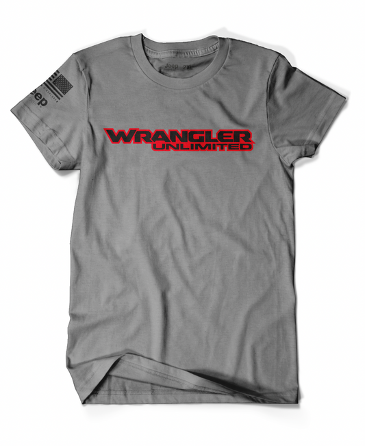 Charcoal Gray Wrangler Unlimited T-Shirt