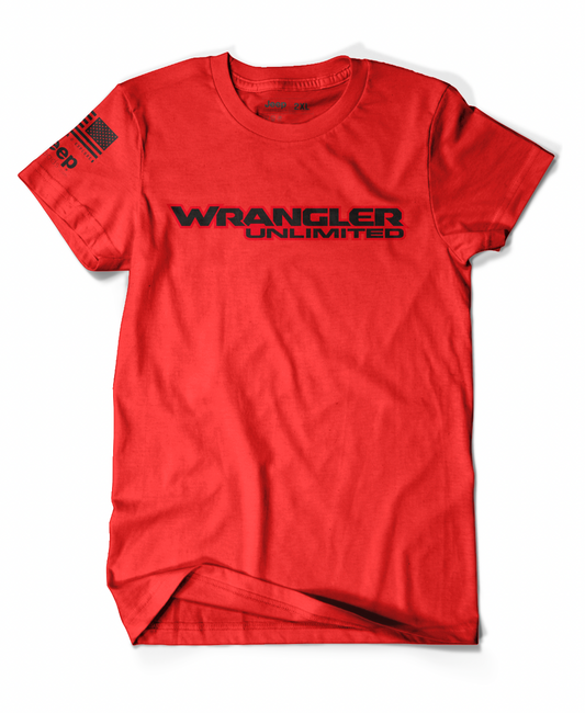 Red Wrangler Unlimited T-Shirt