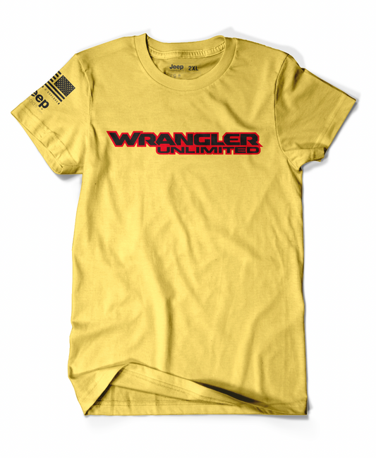 Yellow Wrangler Unlimited T-Shirt