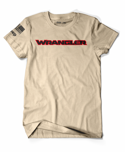 Heather Tan Wrangler T-Shirt