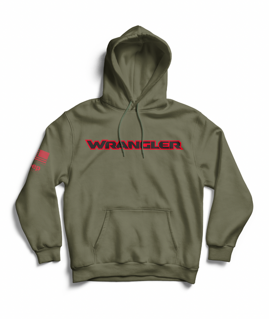 Army Green Wrangler Hoodie