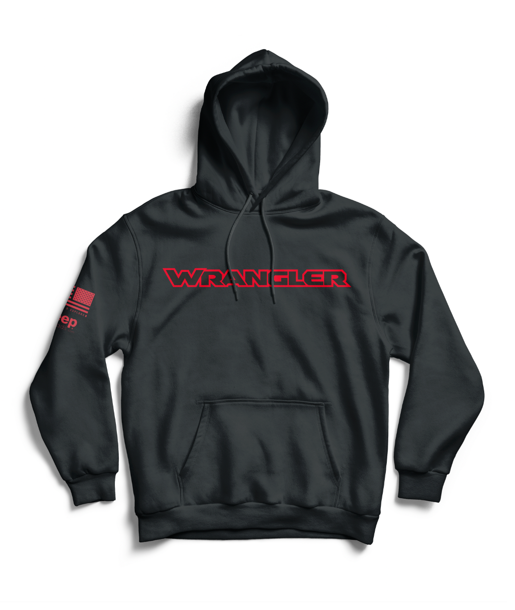 Black Wrangler Hoodie