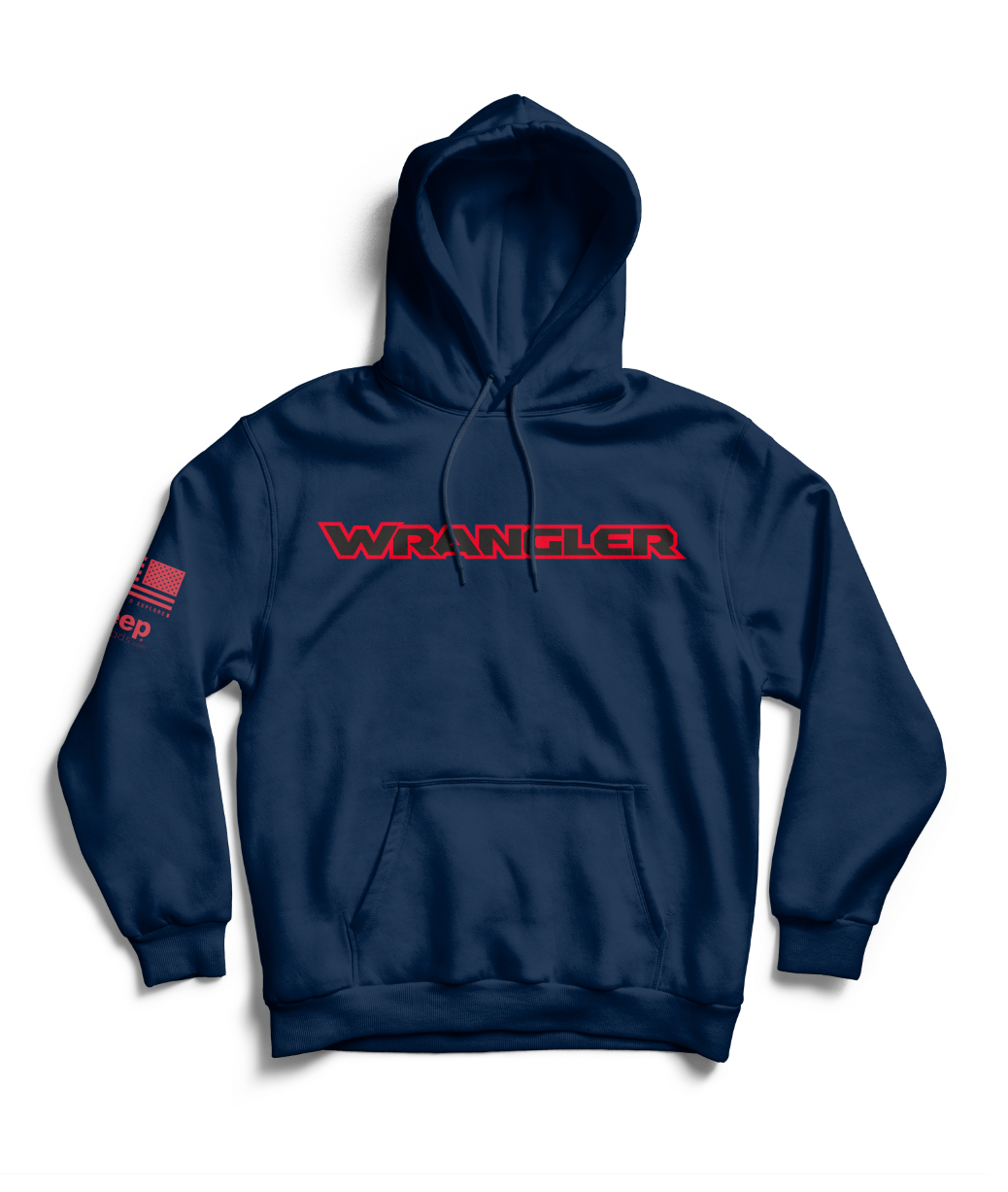 Navy Wrangler Hoodie