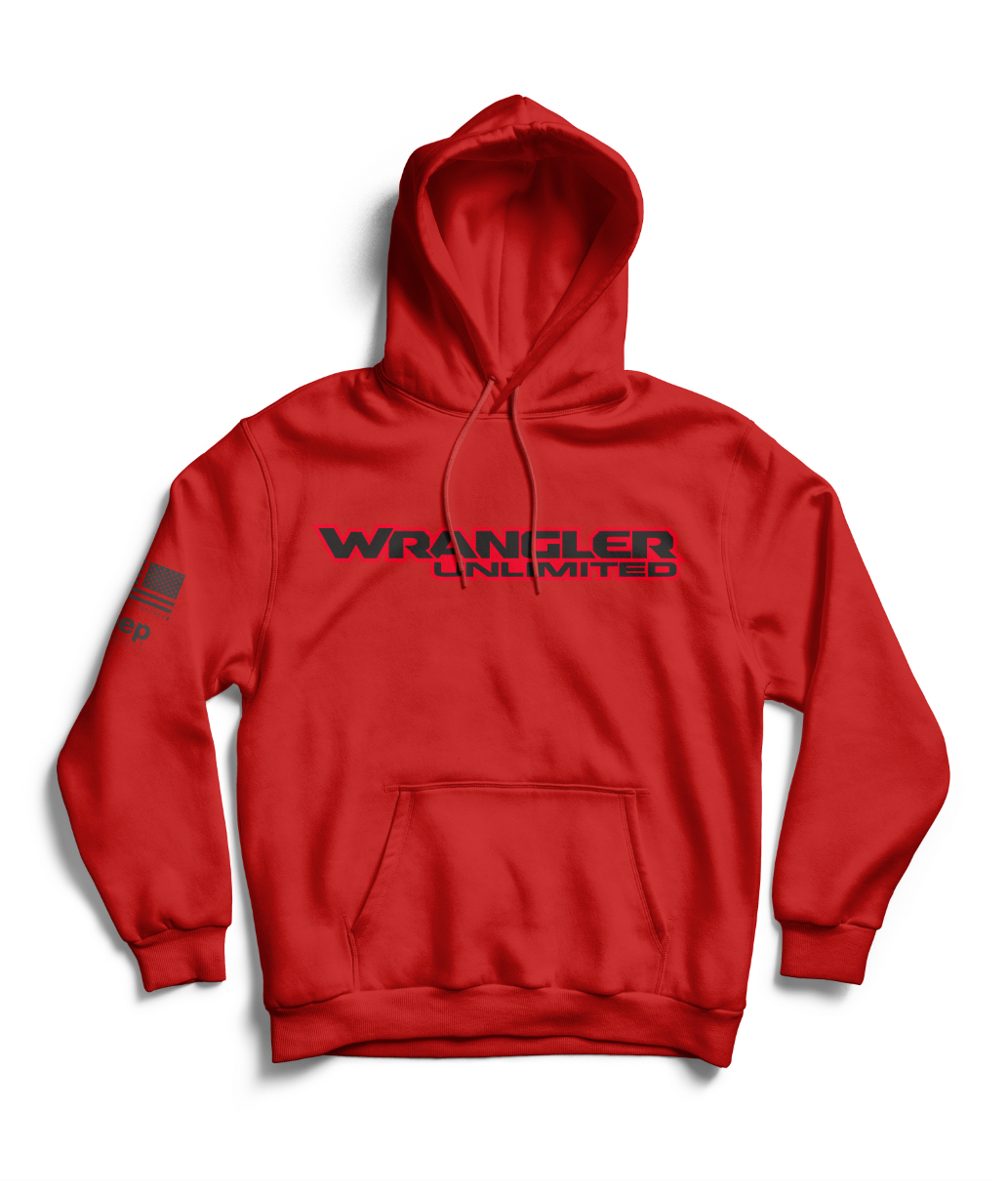 Red Wrangler Unlimited Hoodie