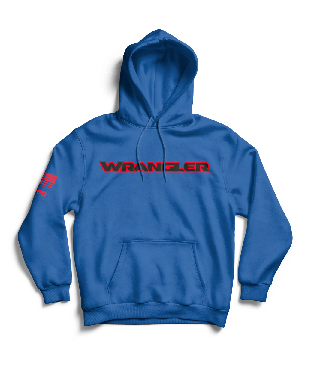 Royal Blue Wrangler Hoodie