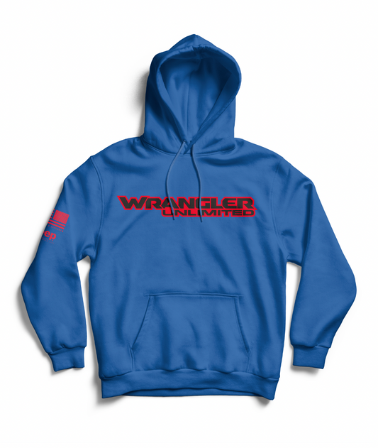 Royal Blue Wrangler Unlimited Hoodie