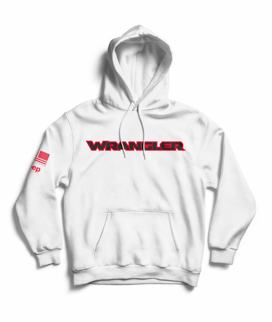 White Wrangler Hoodie